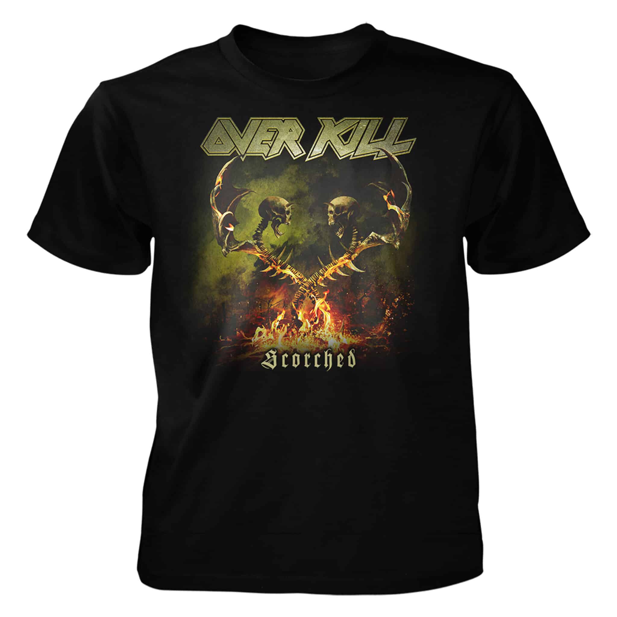 Overkill T Shirt Scorching The Earth Tour Merchland